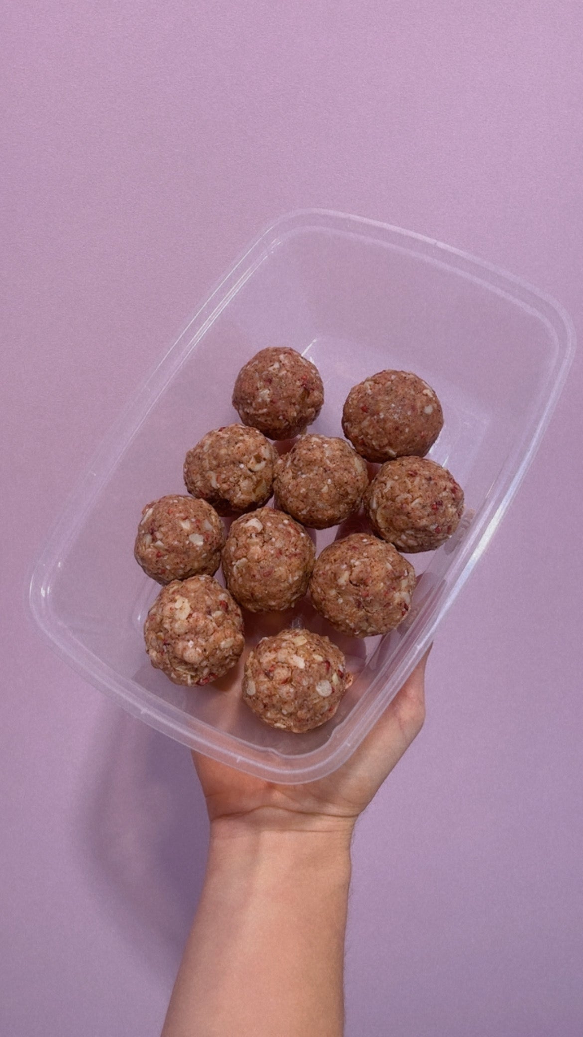 Boules '' Croustifraises '' - Boîte de 10