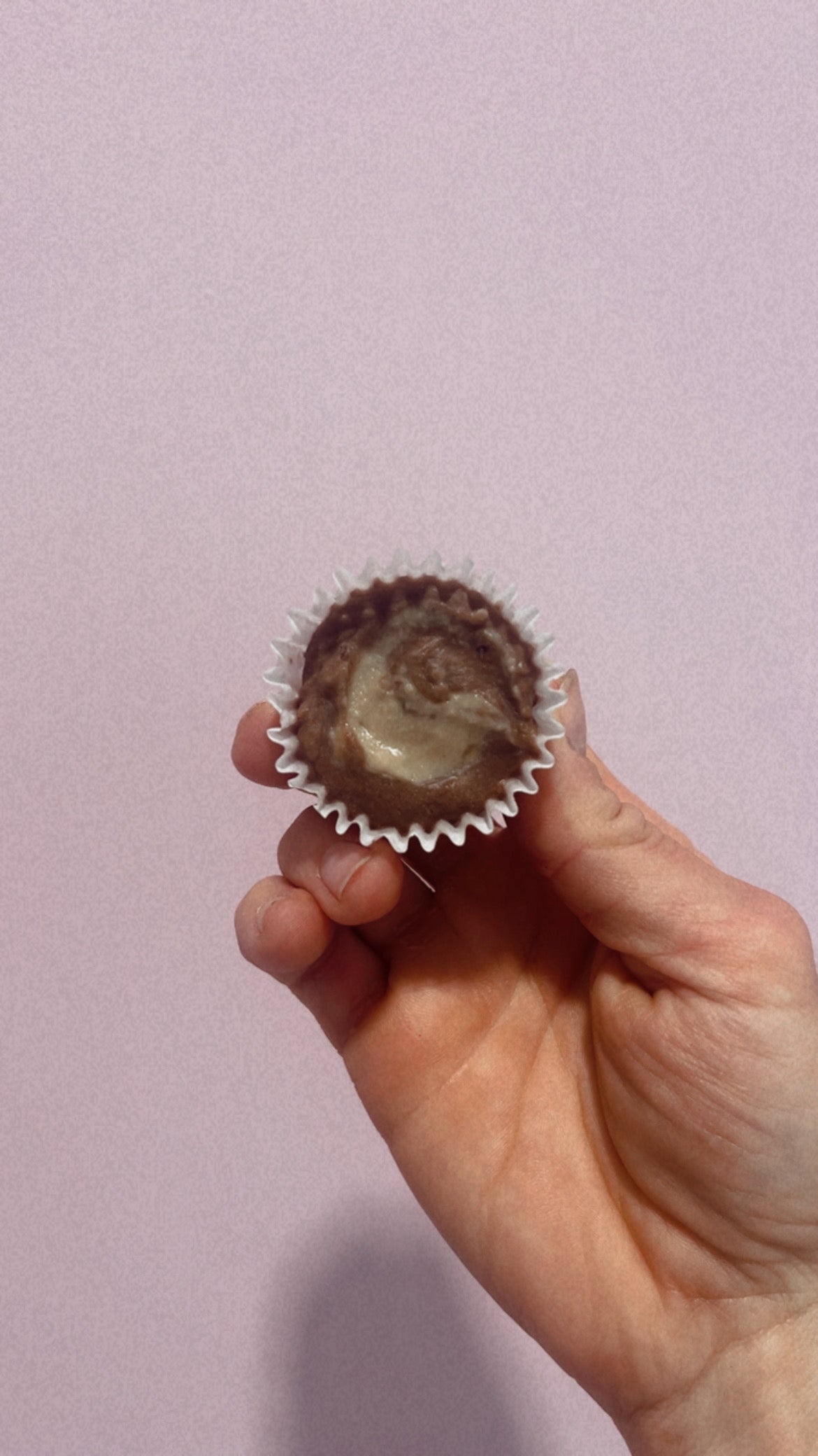 Échantillon - Mini cup marbré tahini & chocolat