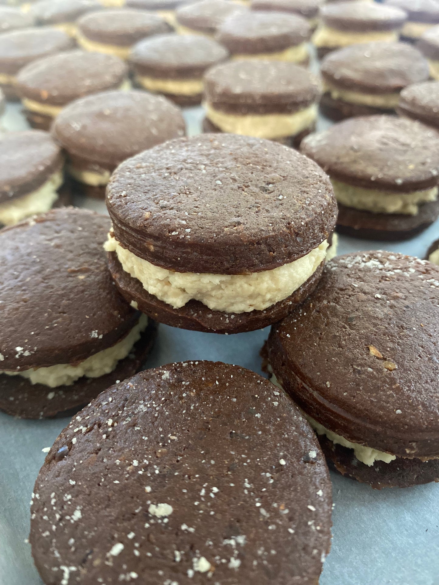 Biscuits sandwiches inspiration « Oréo’s » Boîte de 8