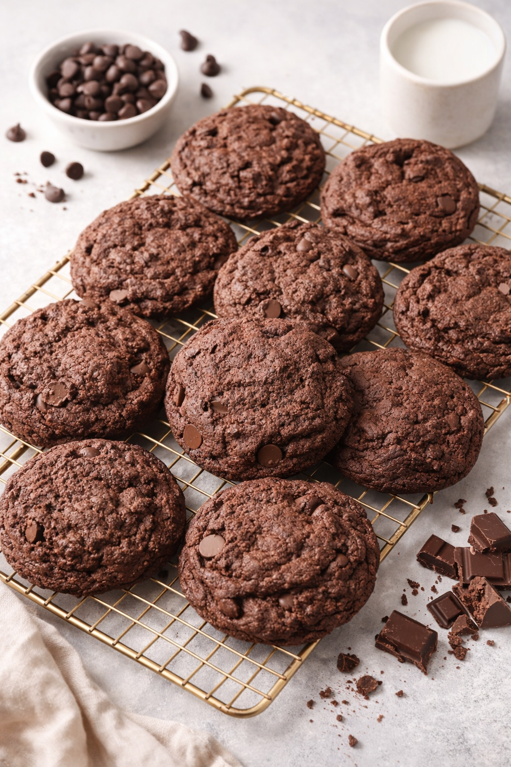 Biscuits double chocolat - Boîte de 6