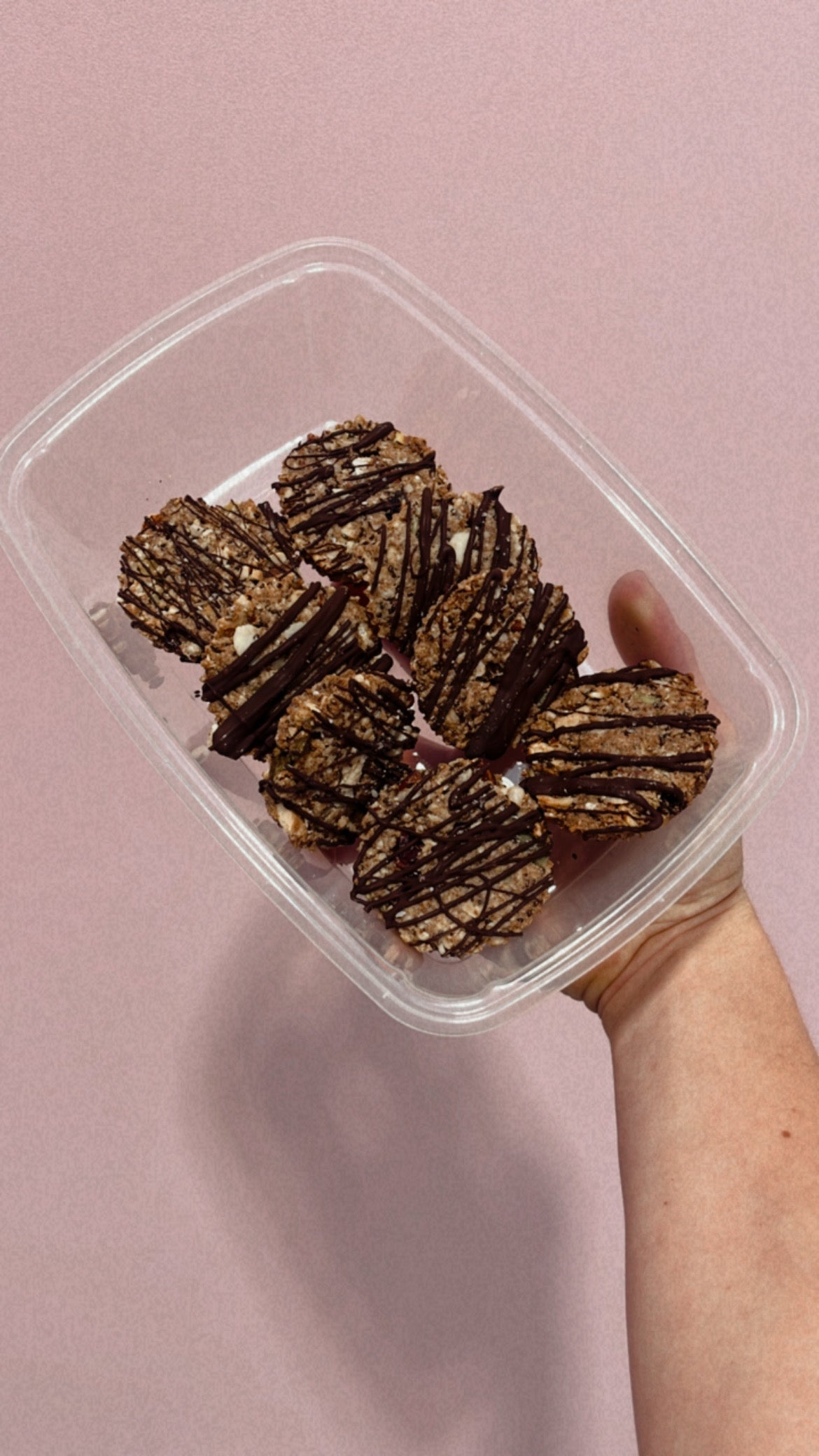 Cups croquants aux noix (🌱) - Boîte de 8