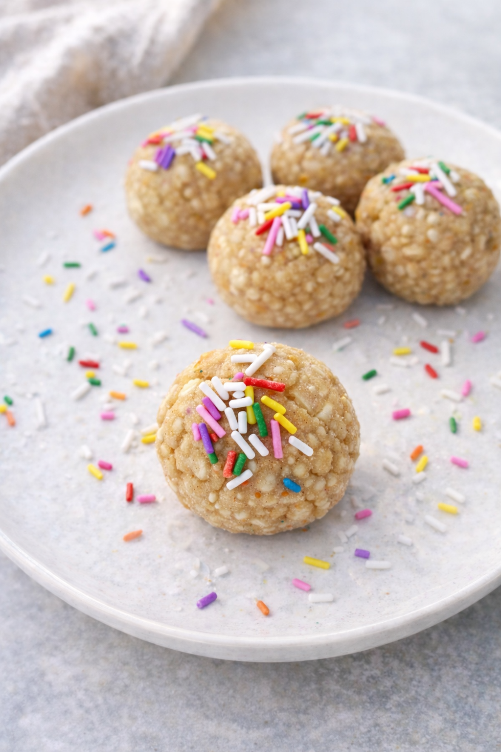 Boules « Gâteau d’anniversaire »