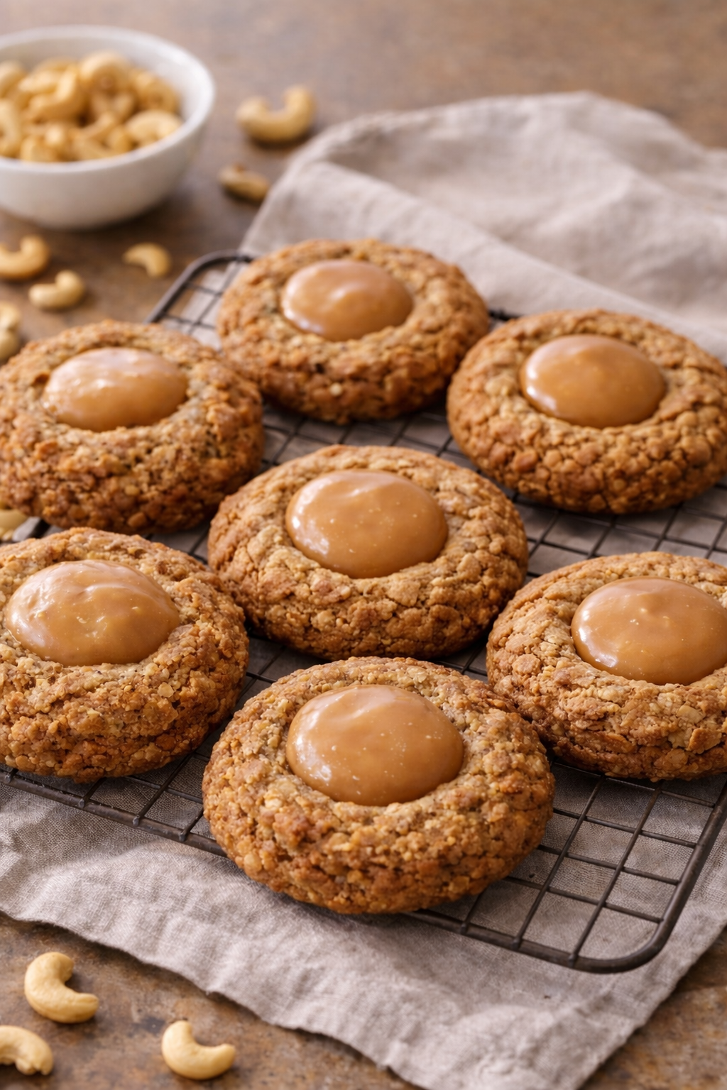 Galettes à l’avoine & caramel de cajous - Boîte de 6