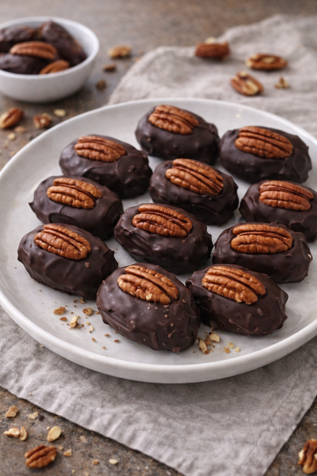 Dattes farcies à la tartinade pacanes & érable - Boîte de 10