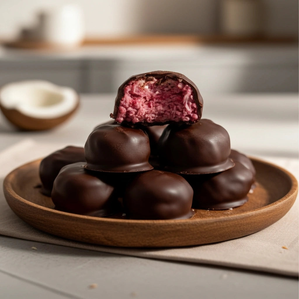 Boules « sorbet aux framboises » - Boîte de 10