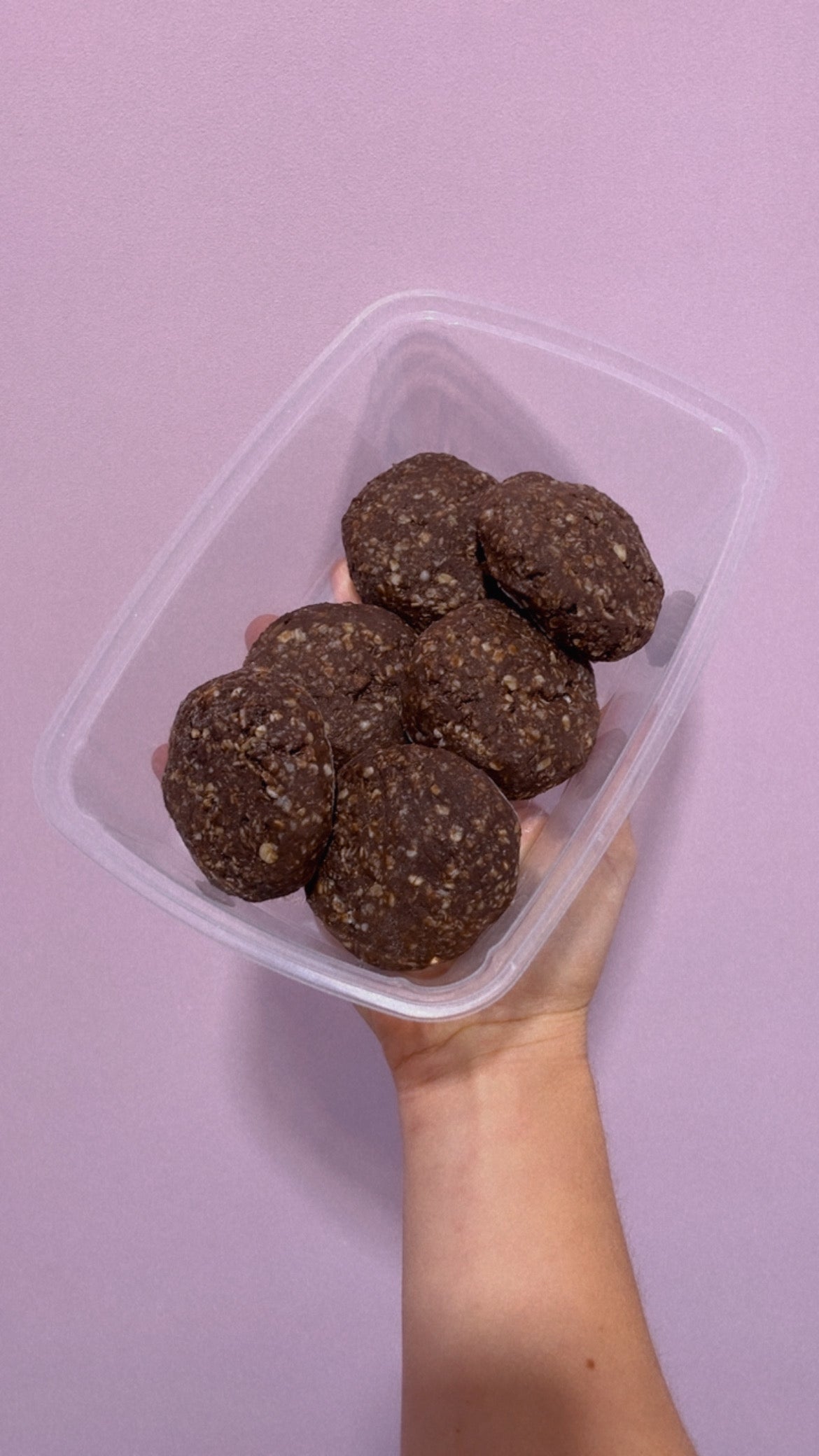 Biscuits tendres au beurre d’arachide, avoine & chocolat - Boîte de 6