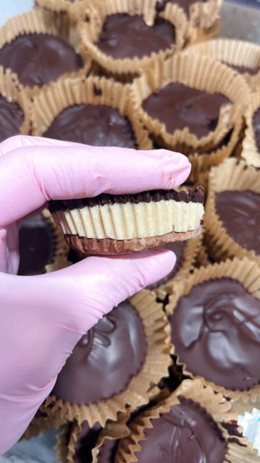 Cups imitation « sucre à la crème » - Boîte de 8 cups