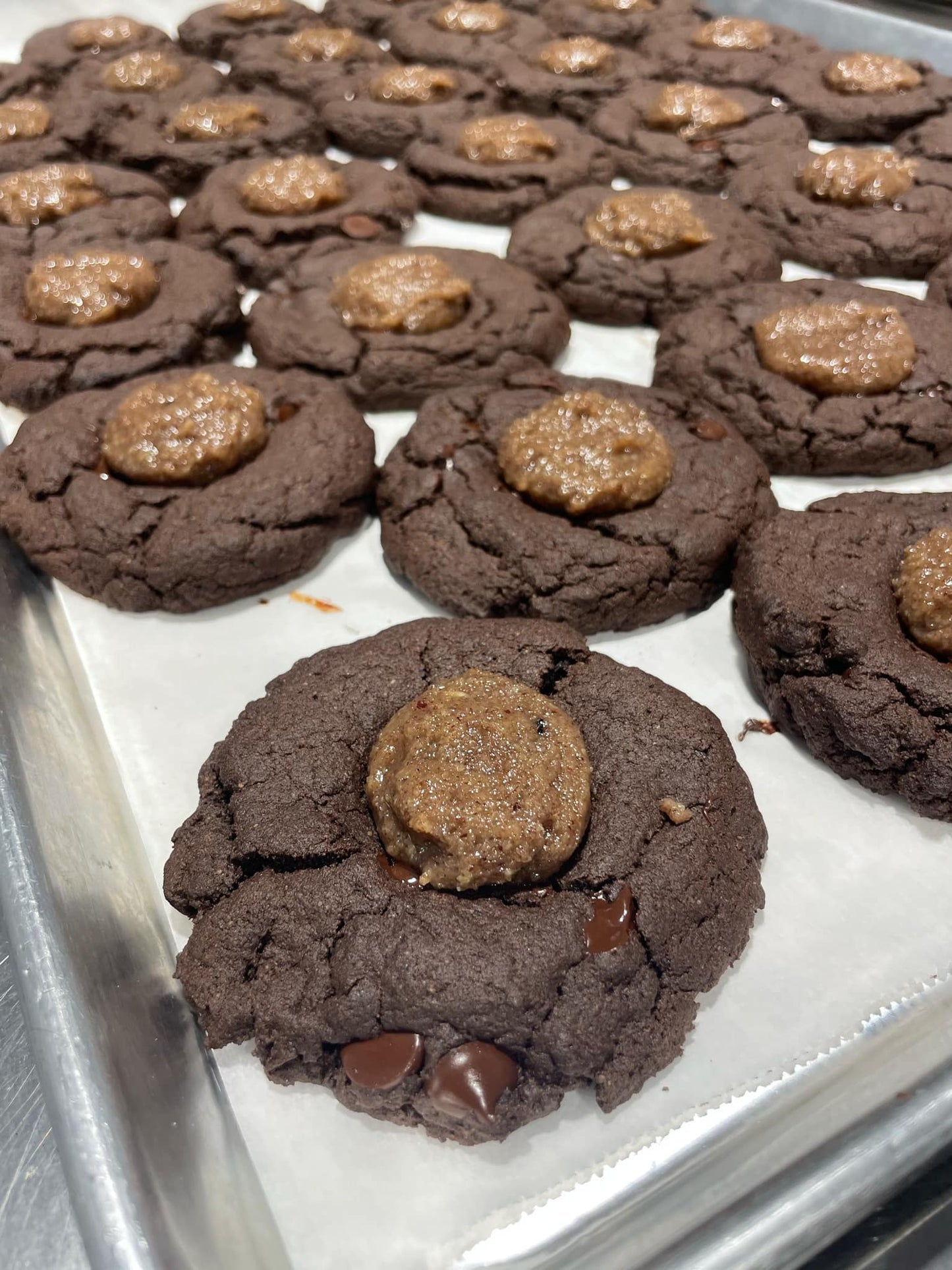 Biscuits choco-beurre de pacanes (🌱) Boîte de 6