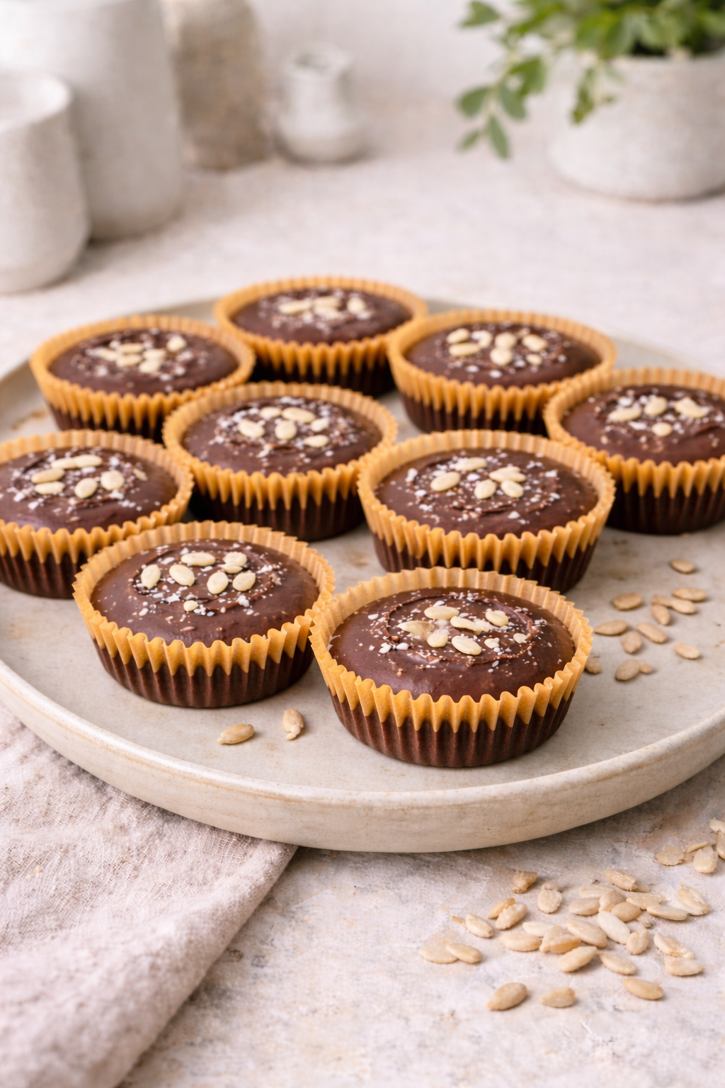 Cups Choco-Tournesol - Boîte de 8