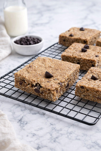 Échantillon - Mini carré avoine & brisures de chocolat noir (1)