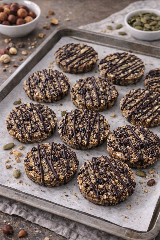 Cups croquants aux noix (🌱) - Boîte de 8