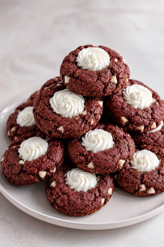 Biscuits Red Velvet - Boîte de 6