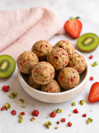 Échantillon - Mini boule fraise-kiwi (1)