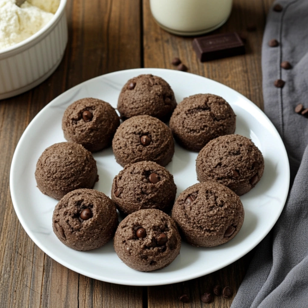 Galettes bombées à l’avocat, chocolat & sarrasin - Boîte de 6 (🌱)