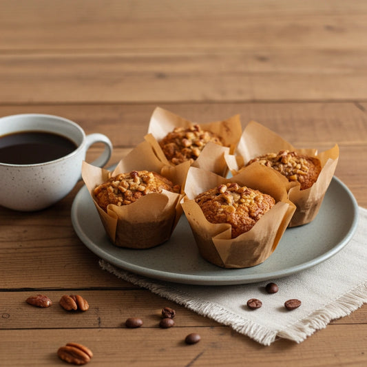 Muffins déjeuner aux carottes - Boîte de 6