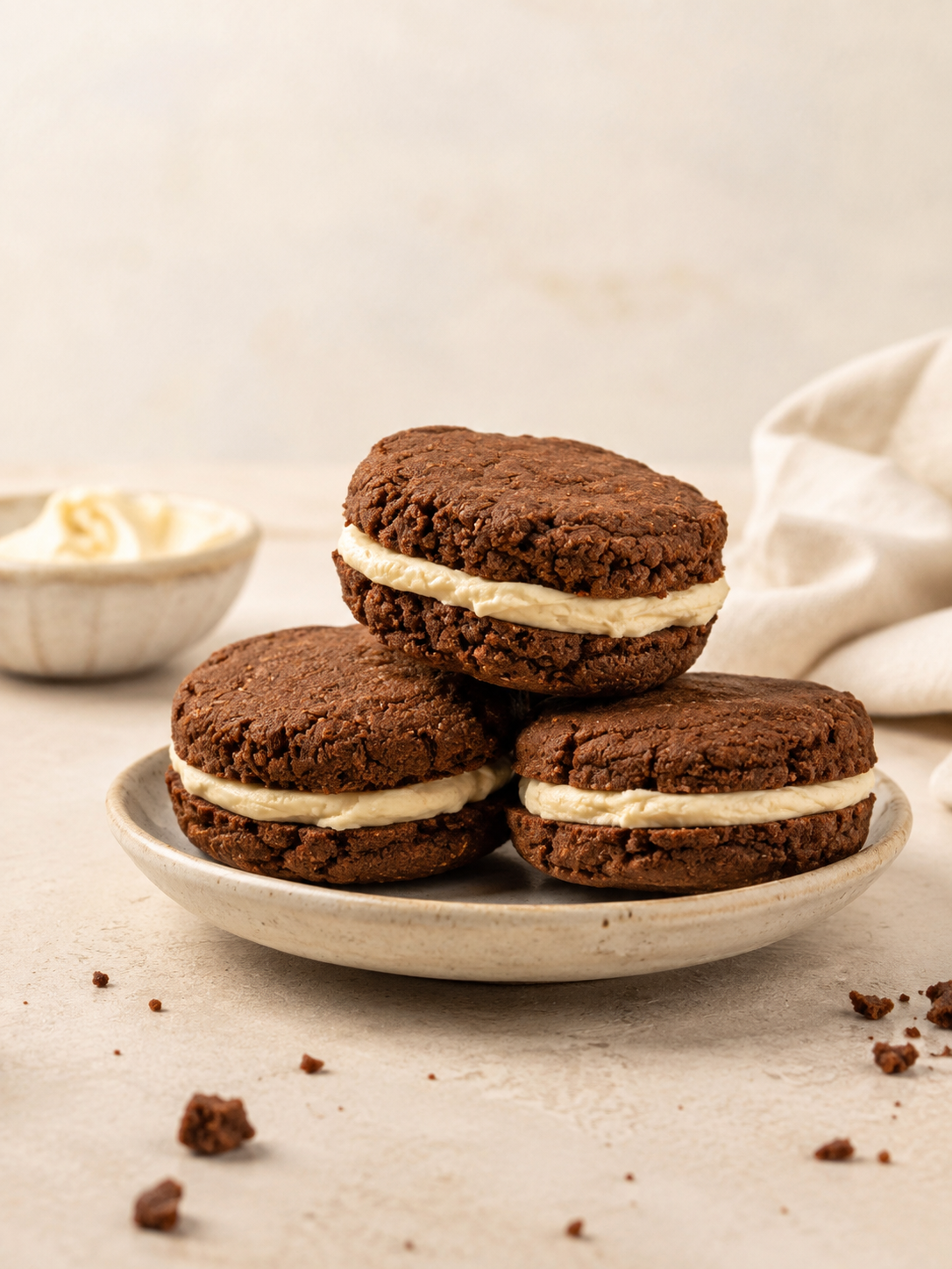 Biscuits sandwiches inspiration « Oréo’s » Boîte de 8